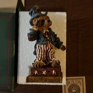 Boyds Bears Uncle Elliot: The head bean wants you! Patriotic bear!!